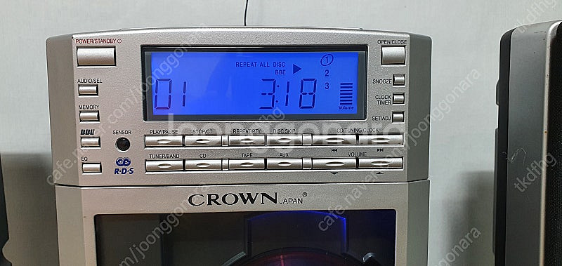 크라운올인원오디오튜너테이프시디--5