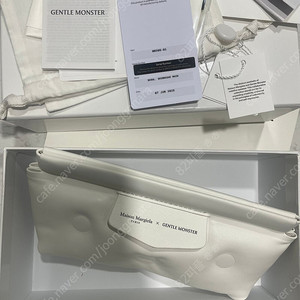 Gentle Monster x Maison Margiela MM208 Black Gray 젠틀몬스터 메종 마르지엘라 208