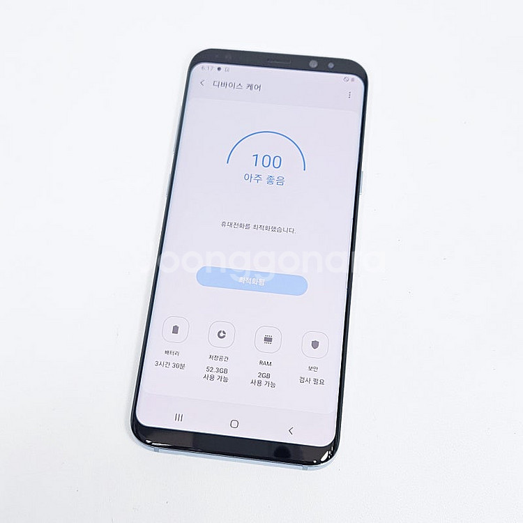 G955N 갤럭시 S8플러스 블루 64GB 액정깨끗/기...--9