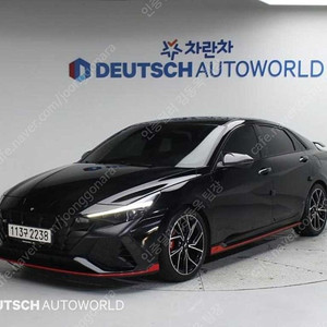 33,245 km 아반떼 중고 아반테 중고 CN7 중고 2.0 N 중고차리스구매 검정색