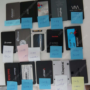 120기가 ssd .