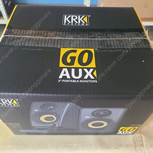 새제품 KRK GOAUX3 스피커 저렴하게 팝니다.