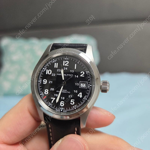 해밀턴 카키필드 오토 38mm
