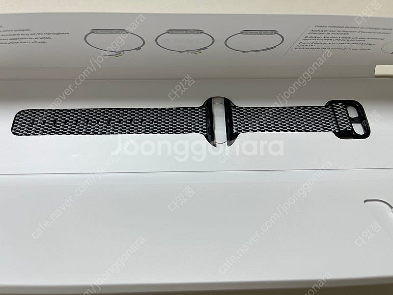 애플워치 우븐나일론 스트랩 미사용--0