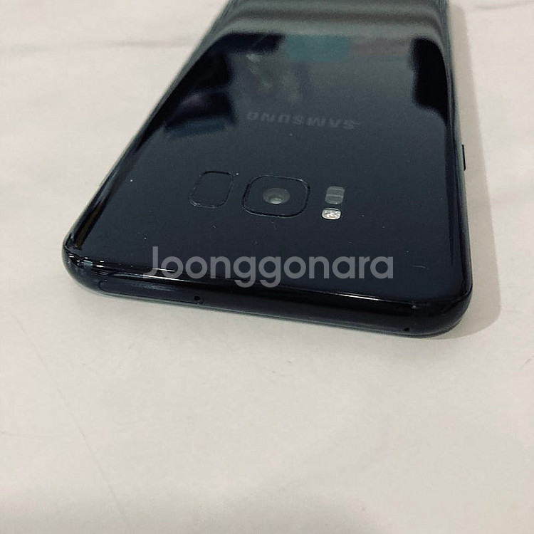 갤럭시 S8플러스+ 블랙 128기가 매우깨끗한기기 8만...--3