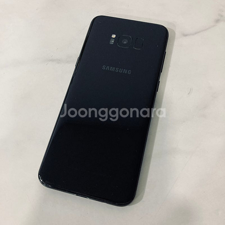 갤럭시 S8플러스+ 블랙 128기가 매우깨끗한기기 8만...--0