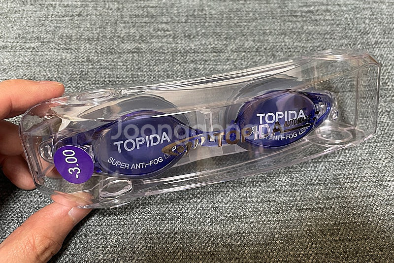 TOPIDA 도수수경 도수 물안경 -3.0 디옵터 판매--0