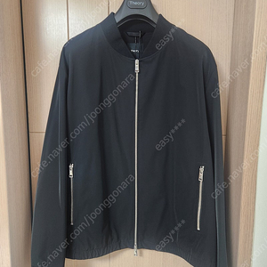 [XL]띠어리 23fw 파운데이션 트윌 시티 봄버 블랙