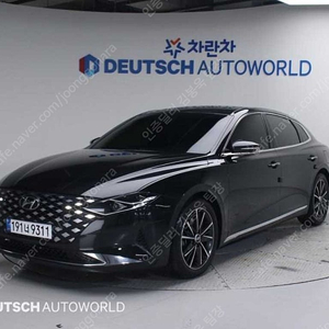 더뉴 그랜저IG 중고 그랜저 중고 가격 검정색 2020년식 2.5 프리미엄 중고차카페