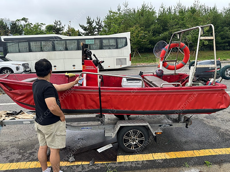 씨월스 430 야마하 30마력 리안430트레일러 판매합니다 이미지