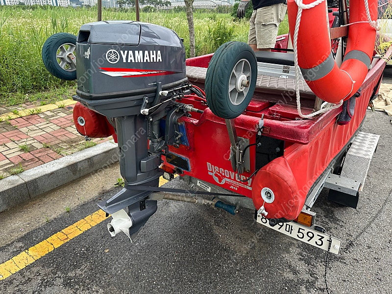 씨월스 430 야마하 30마력 리안430트레일러 판매합니다 이미지