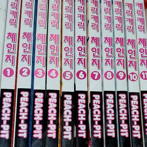 캐릭캐릭체인지 만화책 구판