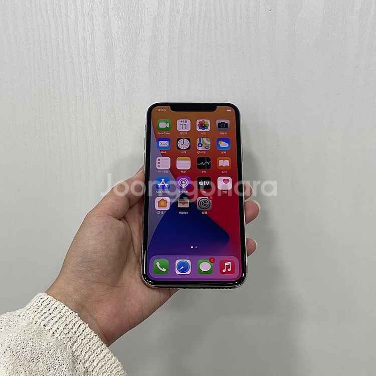 03984 아이폰X 실버 64GB 부산 중고폰 팝니다 ...--1
