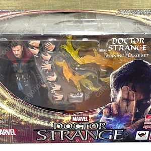 [마블 피규어] 미개봉 신품 반다이 SHF MARVEL 닥터스트레인지 버닝플레임
