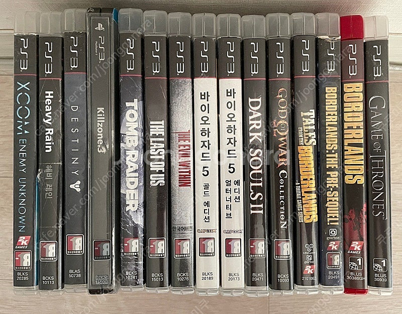 PS3 게임 15개 일괄 팝니다--0