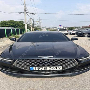 제네시스 G90 중고차 가격 제네시스 중고 검정색 2021년식 3.8 GDI AWD 중고차카페