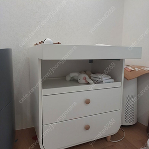 이케아 뮐라 기저귀 교환대 서랍형