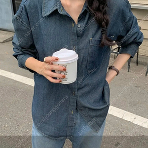 생지 셔츠 남방