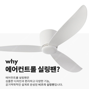 비츠 실링팬 52인치