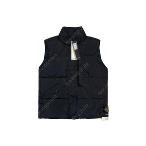 [새상품/L] 23FW 스톤아일랜드 크링클랩스 다운 베스트 패딩 조끼 7915G0423-V0029