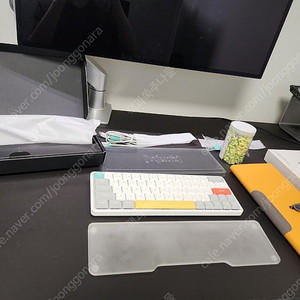 누피 air60 v2 화이트(위스테리아,알로에,v3케이스,팜레스트)
