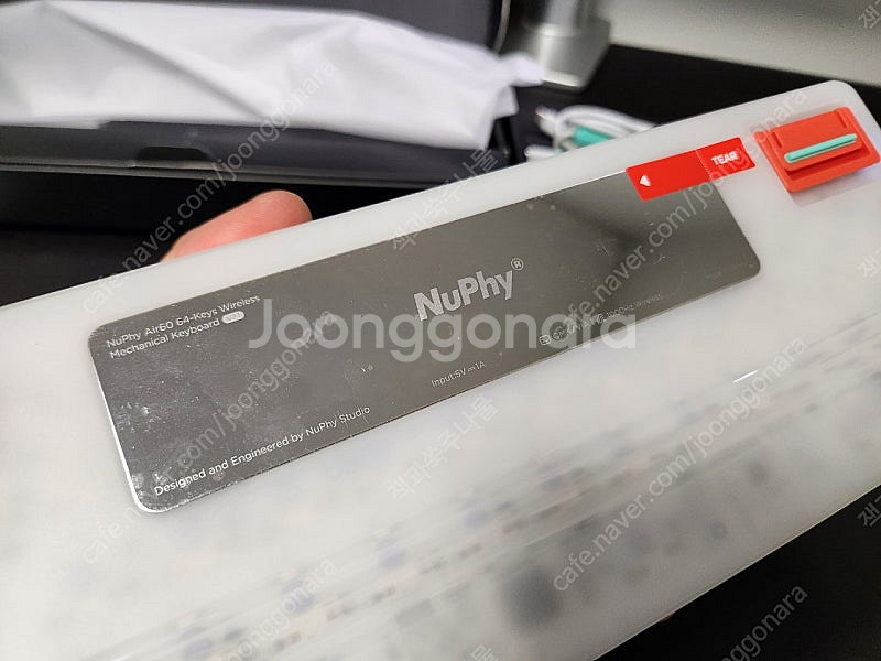누피 air60 v2 화이트(위스테리아,알로에,v3케이...--2