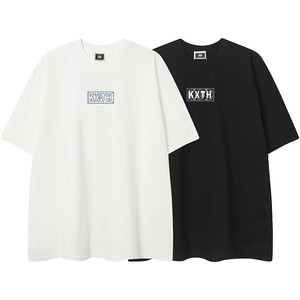 하이포인트 [Kith] 키스 타일 클래식 로고 티셔츠 /블랙,화이트
