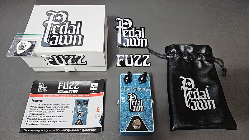Pedal Pawn 限定 fuzz NOS Telefunken BC108 Pedal Pawn LTD EDITION FUZZ w/ NOS Telefunken BC108 Transistors