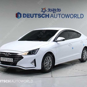 아반떼 중고 아반떼 더 뉴 아반떼 AD 중고차 흰색 2019년식 54,398km 1.6 LPI 스타일(렌터카) 수원중고차