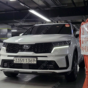 쏘렌토 중고 가격 쏘렌토 하이브리드 중고 쏘렌토 중고차 흰색 2021년식 37,537km HEV 1.6 2WD 시그니처 개인사업자 세금감면