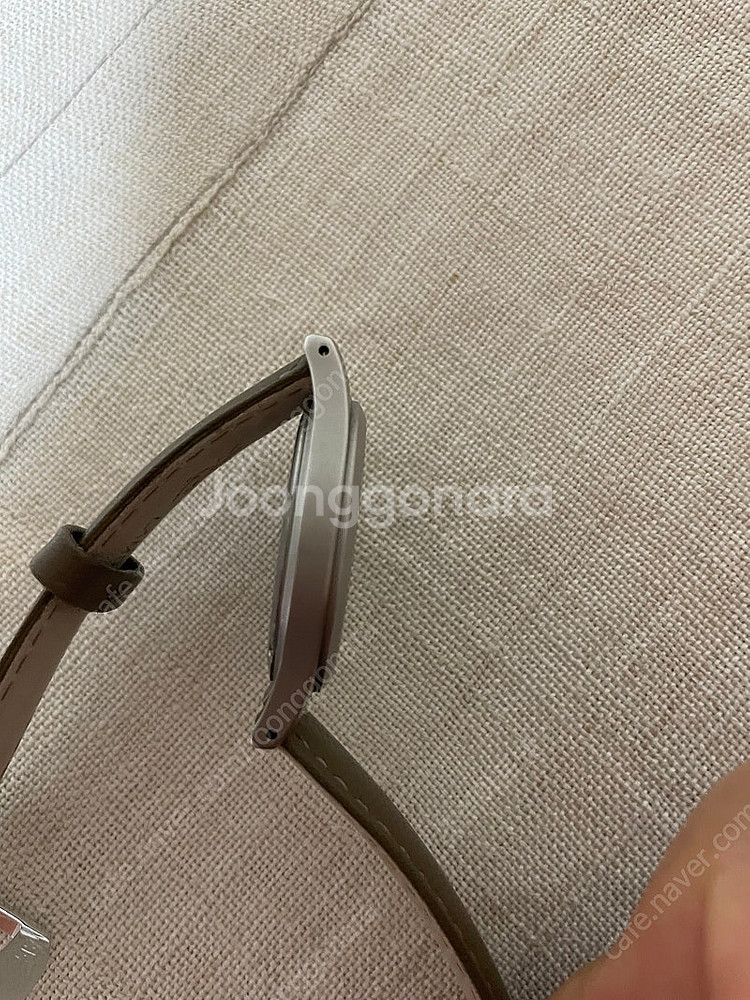 빈티지 스위스 밀리터리 녹판 34mm 쿼츠--4