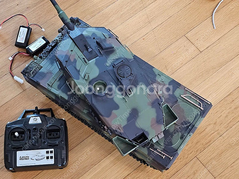 헝롱 레오파드2 RC 탱크 (트랙사스 trx4 rc카)--1