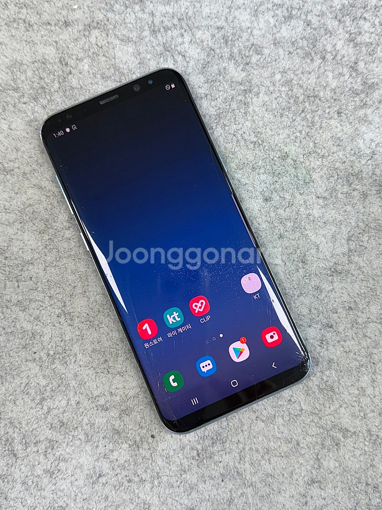 갤럭시S8플러스 블루 64G 가성비 단말기 서브용 게임...--2