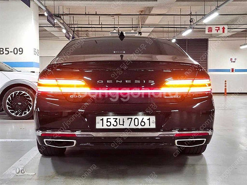 제네시스 G90 중고 제네시스 중고 가격 검정색 201...--5