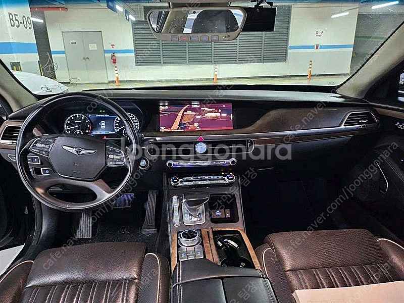 제네시스 G90 중고 제네시스 중고 가격 검정색 201...--9