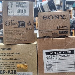 소니 BP-U70 IDX SL-F70 . BP-A30