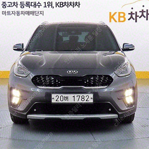 기아 니로 중고 니로 더 뉴 니로 중고차 회색 2020년식 77,403km 1.6 플러그인 HEV 노블레스 스페셜 중고자동차
