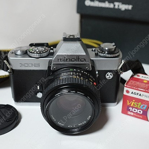 [minolta]미놀타 XD-5,XD5(50mm랜즈, 아그파필름) 팝니다
