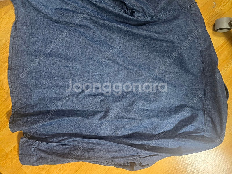 칼하트 진청 데님 셔츠 2xl 팝니다--3