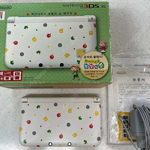 닌텐도 3DS XL 튀어나와요 동물의숲 에디션(뱅크,무버)