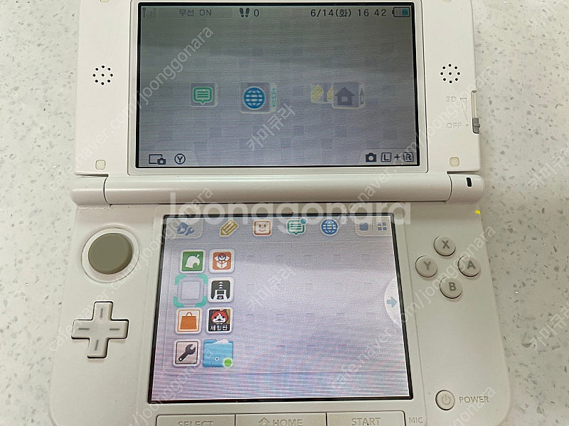 닌텐도 3DS XL 튀어나와요 동물의숲 에디션(뱅크,무...--2