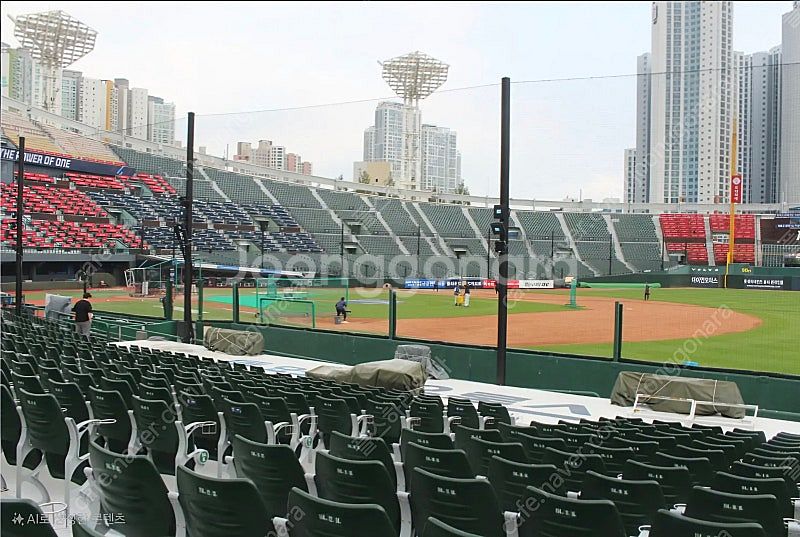 6월21일 사직 롯데 1루 응원단석 2연석양도합니다.--1
