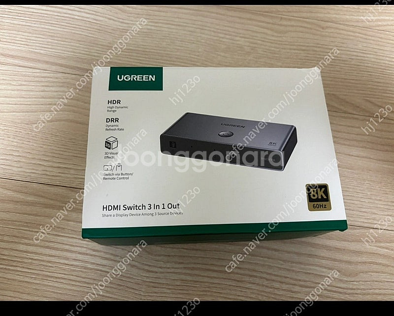 ugreen hdmi 2.1 선택기판매--0