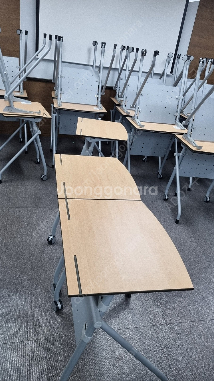 퍼시스 폴딩테이블 1인용 CR9006 연수용, 강의용 ...--5
