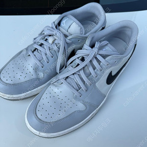 조던1 로우 골프 울프 그레이 280