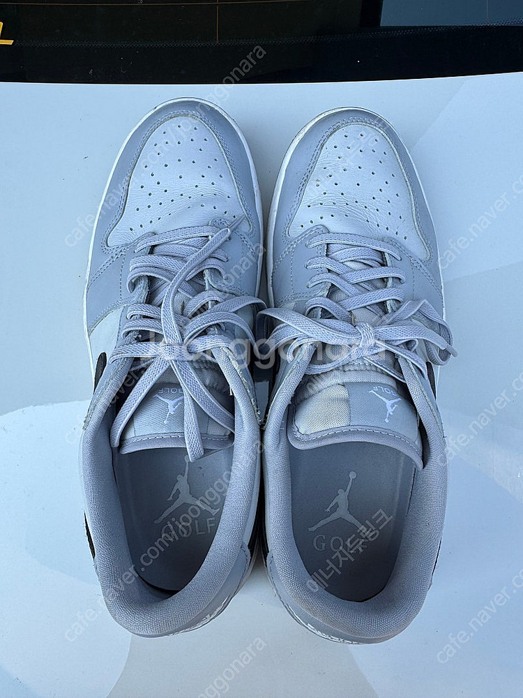 조던1 로우 골프 울프 그레이 280--1