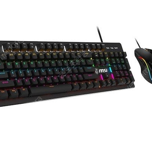 [미개봉,새상품] MSI FORGE GK300 콤보 키보드 마우스 세트