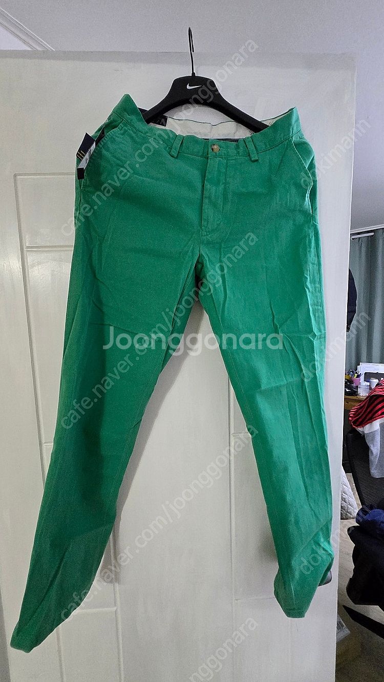랄프로렌 바지 녹색 치노 팬츠 30인치 × 32 길이 ...--0