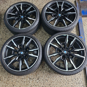 bmw 850 순정 20인치 휠타이어 4개셋트판매