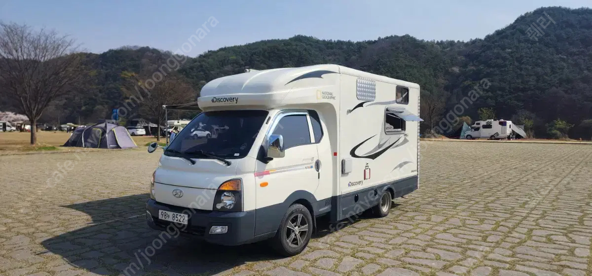 포터2 캠핑카 (에어컨, 냉장고, 주방수전, 무시동 히터, 인산철 300A x 2개, 태양광 300W, 야마비시 통... 이미지